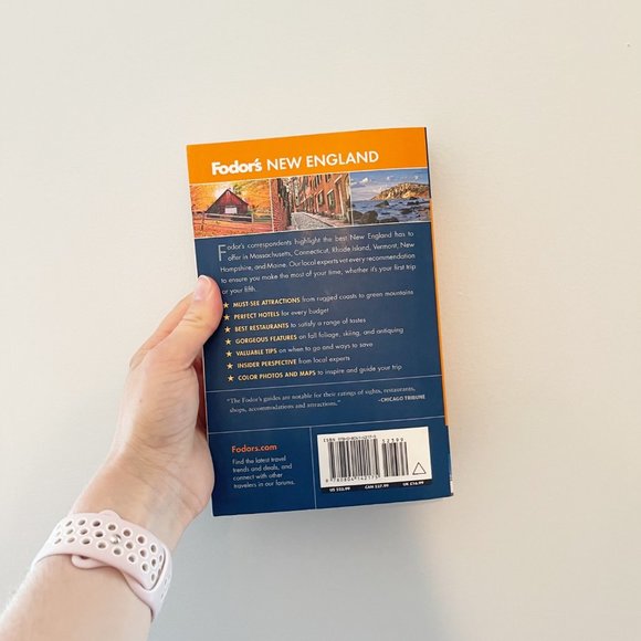 ✨ NWT New England Travel Book | Fodor's Travel Blog - Picture 3 of 3
